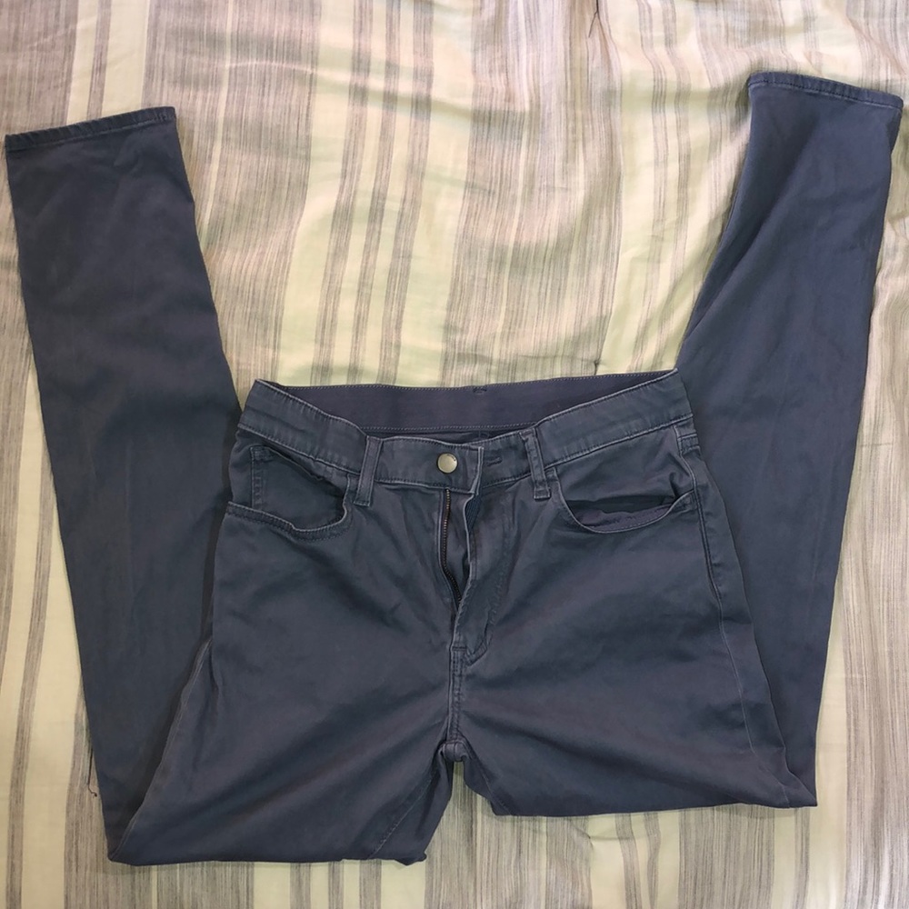 Uniqlo Blue Slim Chino Pants